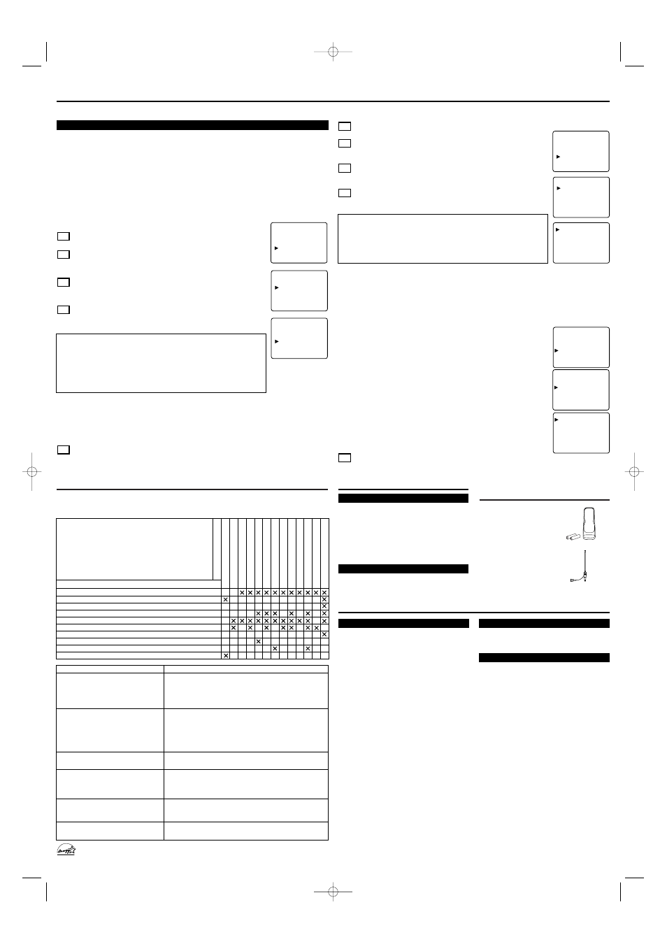 Accesorios incluidos guia en caso de fallas, Especificaciones, Mantenimiento operaciones (seguimiento) | Sylvania SST4131 User Manual | Page 8 / 8