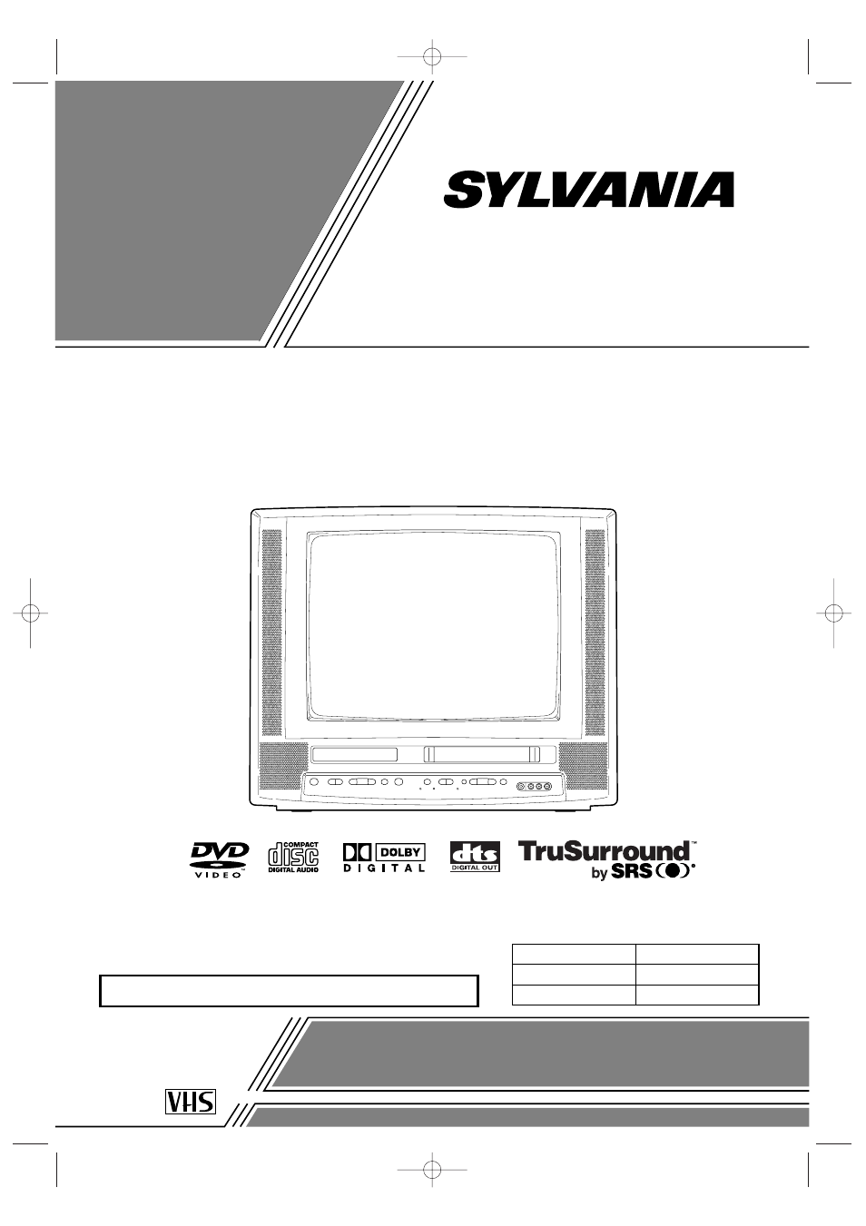 Sylvania 6719DB User Manual | 64 pages