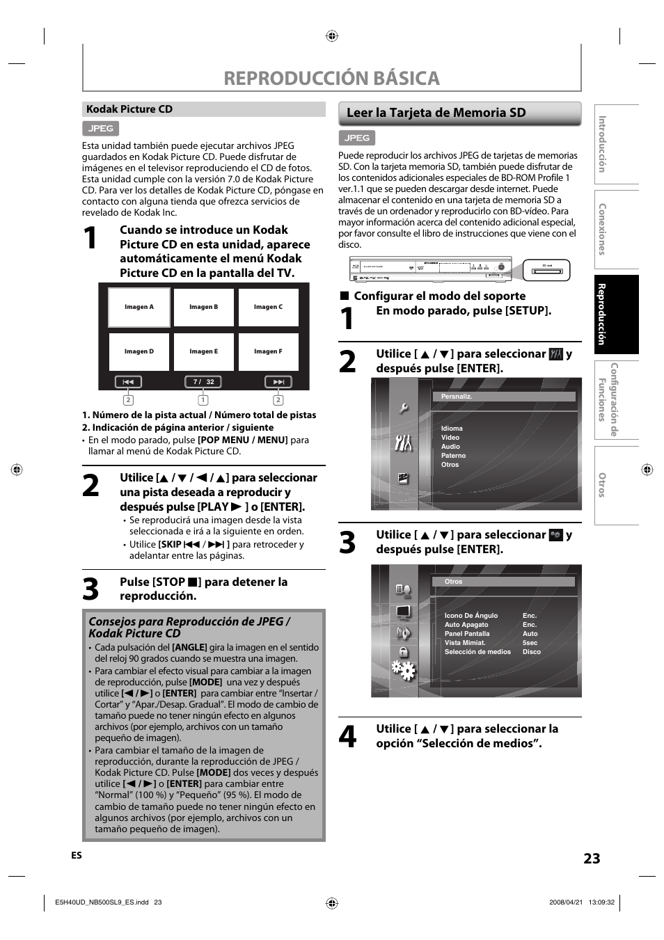 Reproducción básica | Sylvania NB500SL9 User Manual | Page 74 / 148