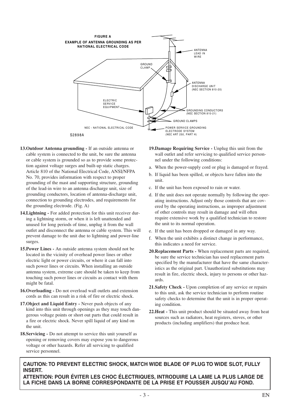 3 - en | Sylvania 6313CE User Manual | Page 3 / 32