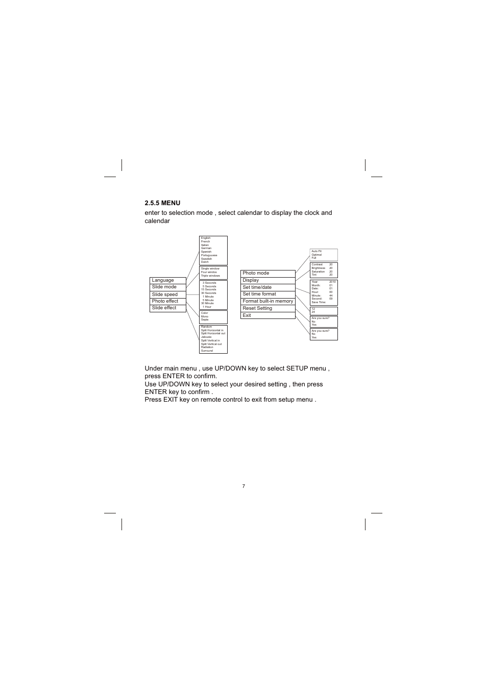 Sylvania SDPF733 User Manual | Page 8 / 9