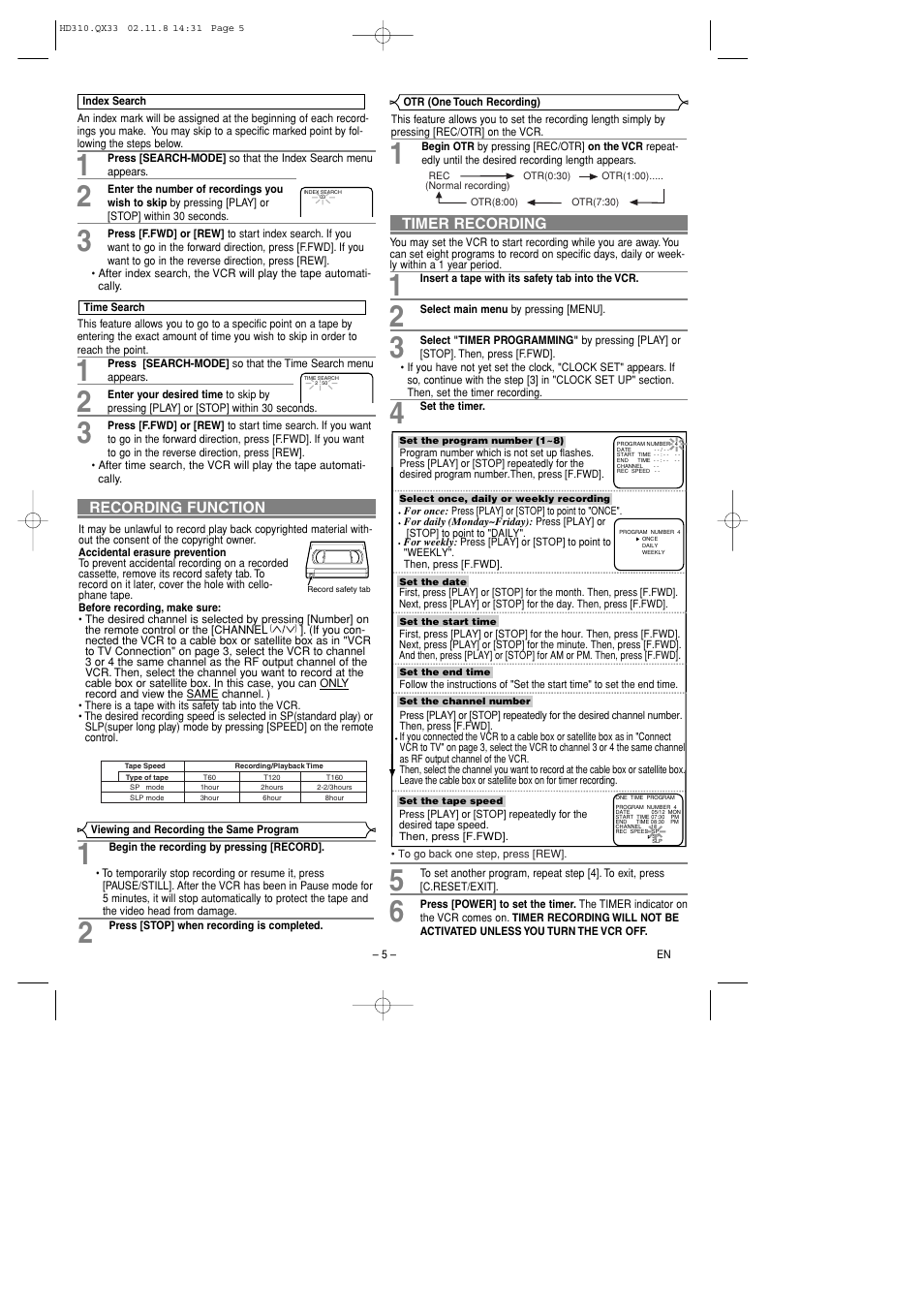 Sylvania 6240VD User Manual | Page 5 / 8