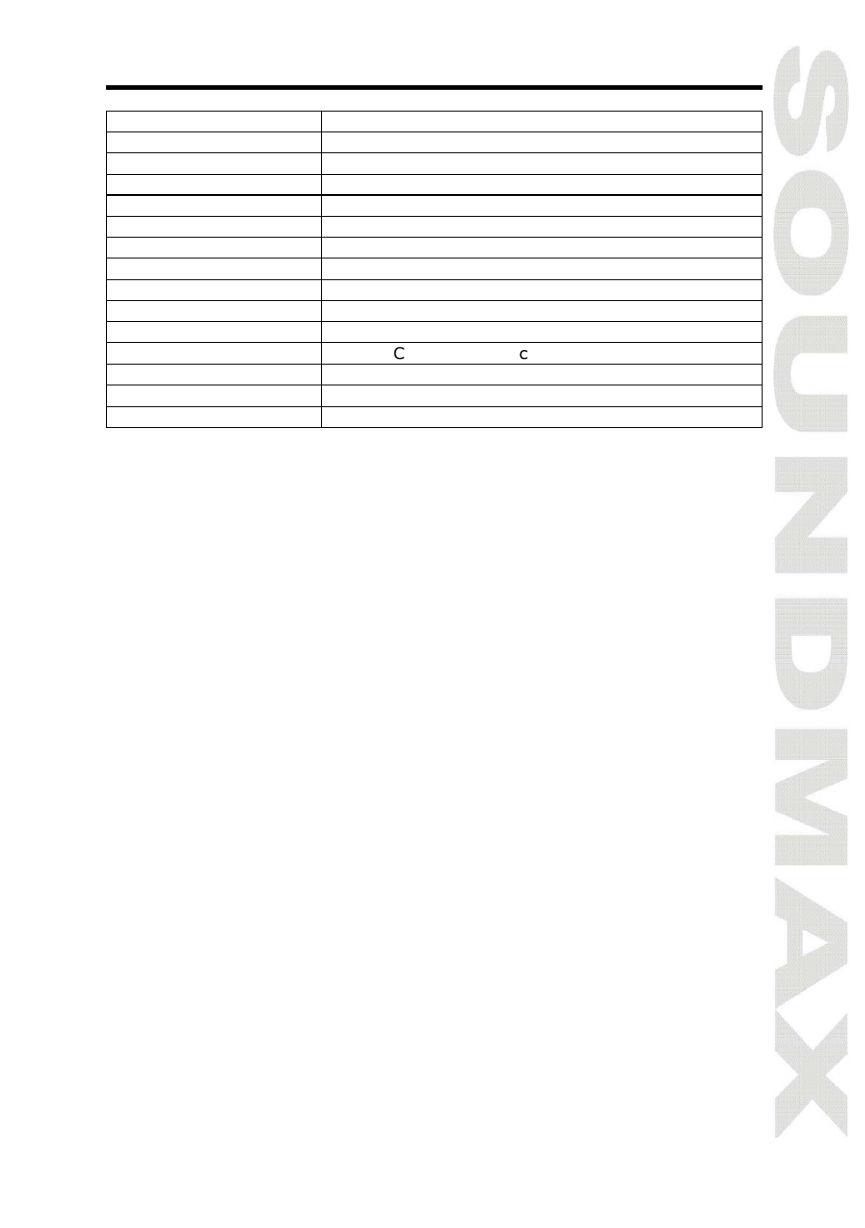 Spec ification | SoundMax SM-LCD715 User Manual | Page 11 / 22