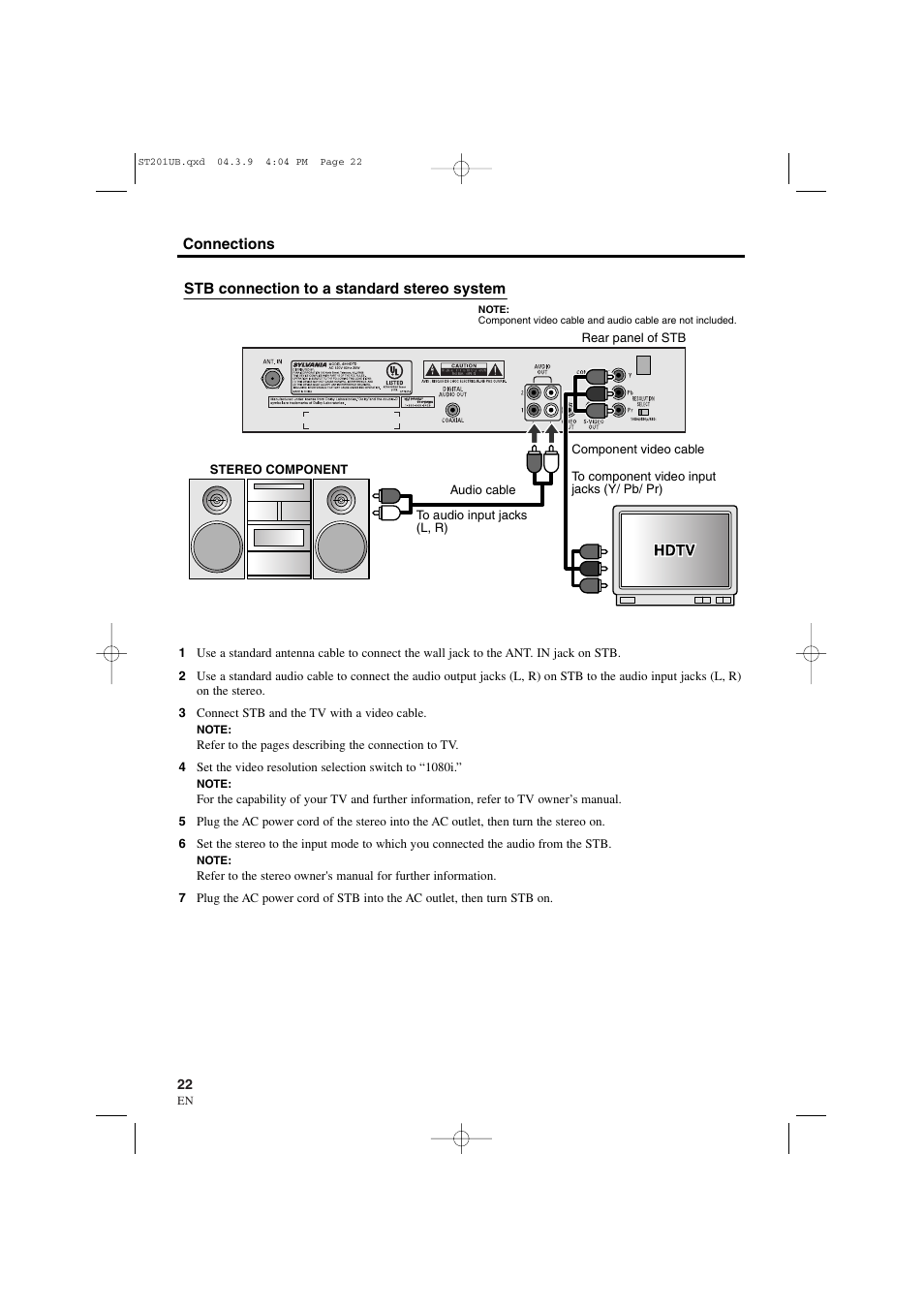 Sylvania 6900DTD User Manual | Page 22 / 96