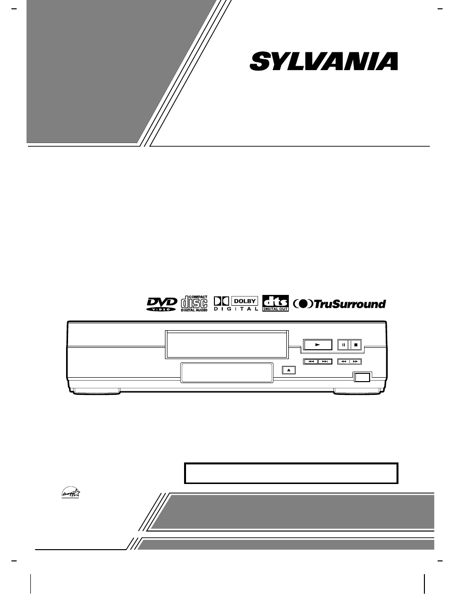 Sylvania DVL1000 User Manual | 40 pages