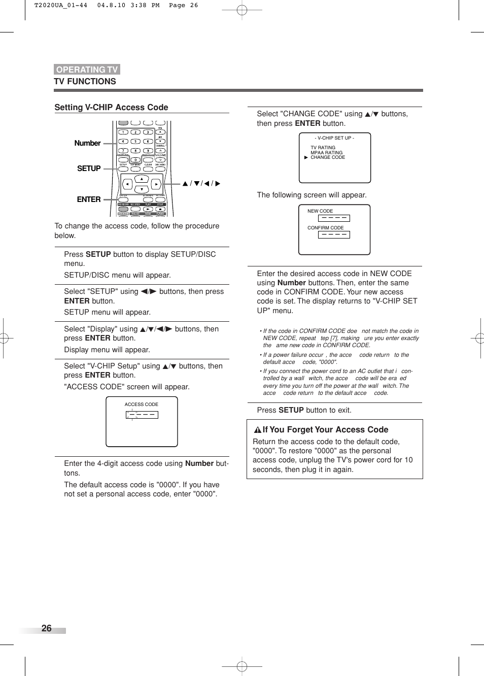 Sylvania SREC427 User Manual | Page 26 / 88