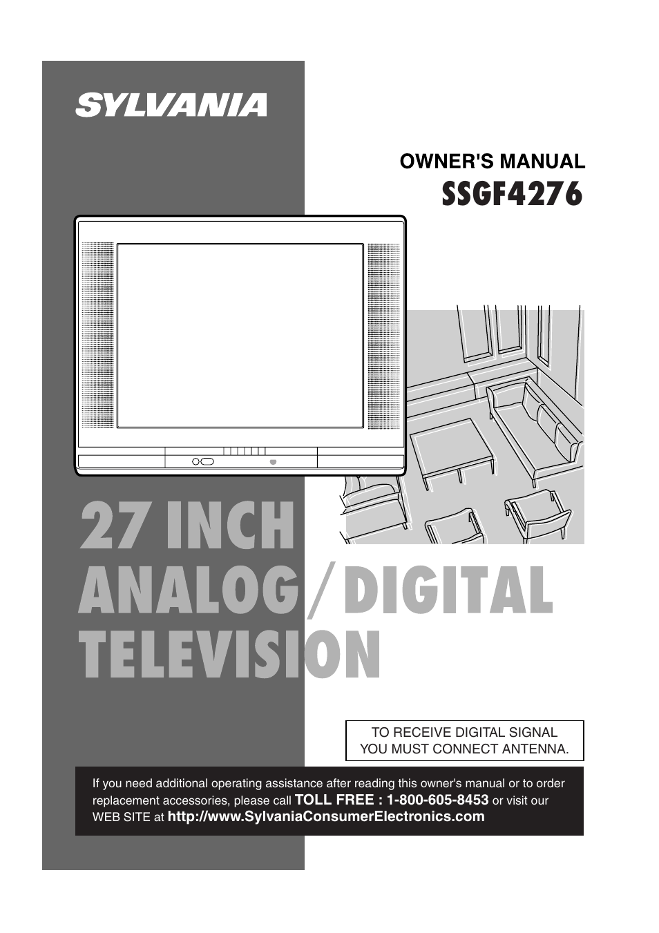 Sylvania SSGF4276 User Manual | 76 pages