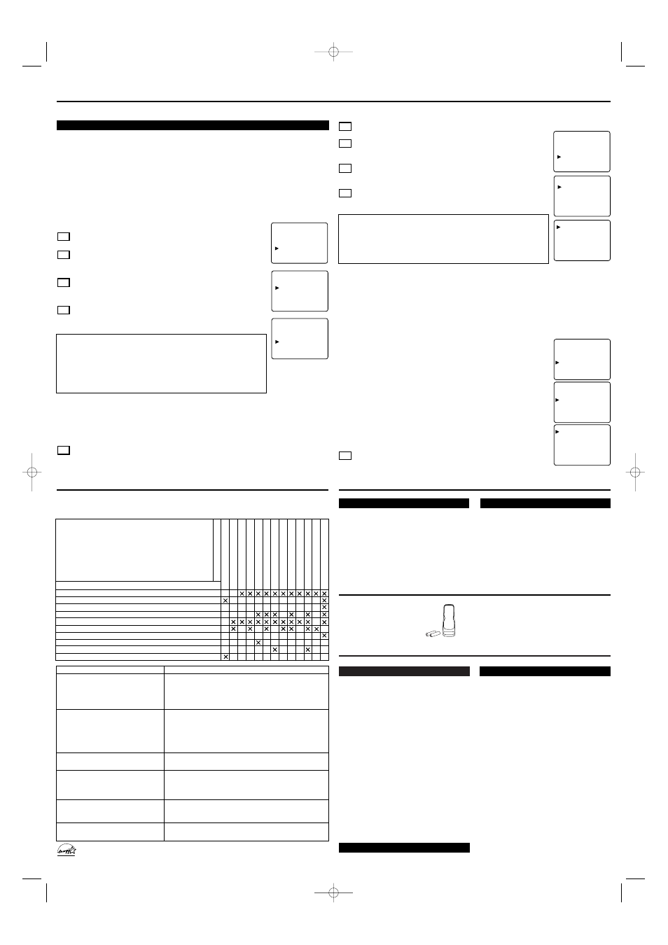 Especificaciones, Mantenimiento, Accesorios incluidos guia en caso de fallas | Operaciones (seguimiento) | Sylvania 6419TBF User Manual | Page 8 / 8