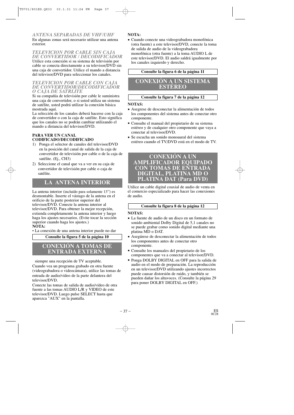 Sylvania 6513DD User Manual | Page 37 / 40