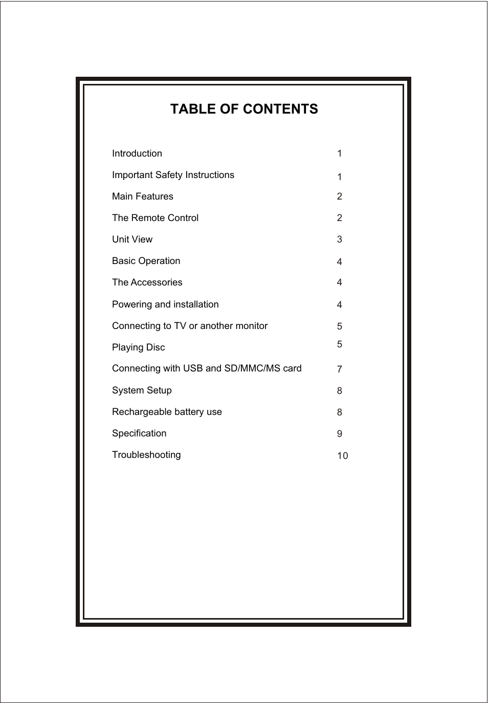 Sylvania SDVD9000 User Manual | Page 2 / 12