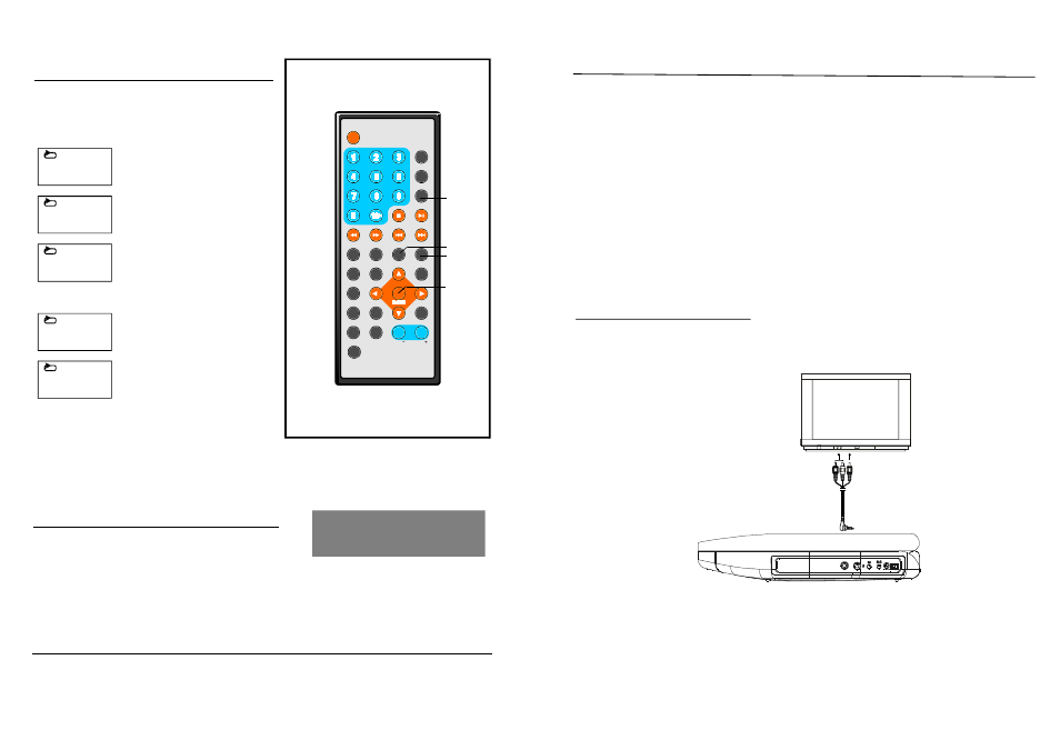 Basic connection, Repeat play, Go to tft mode | Connecting to a tv set, A-b repeat play | Sylvania SDVD7045 User Manual | Page 11 / 16