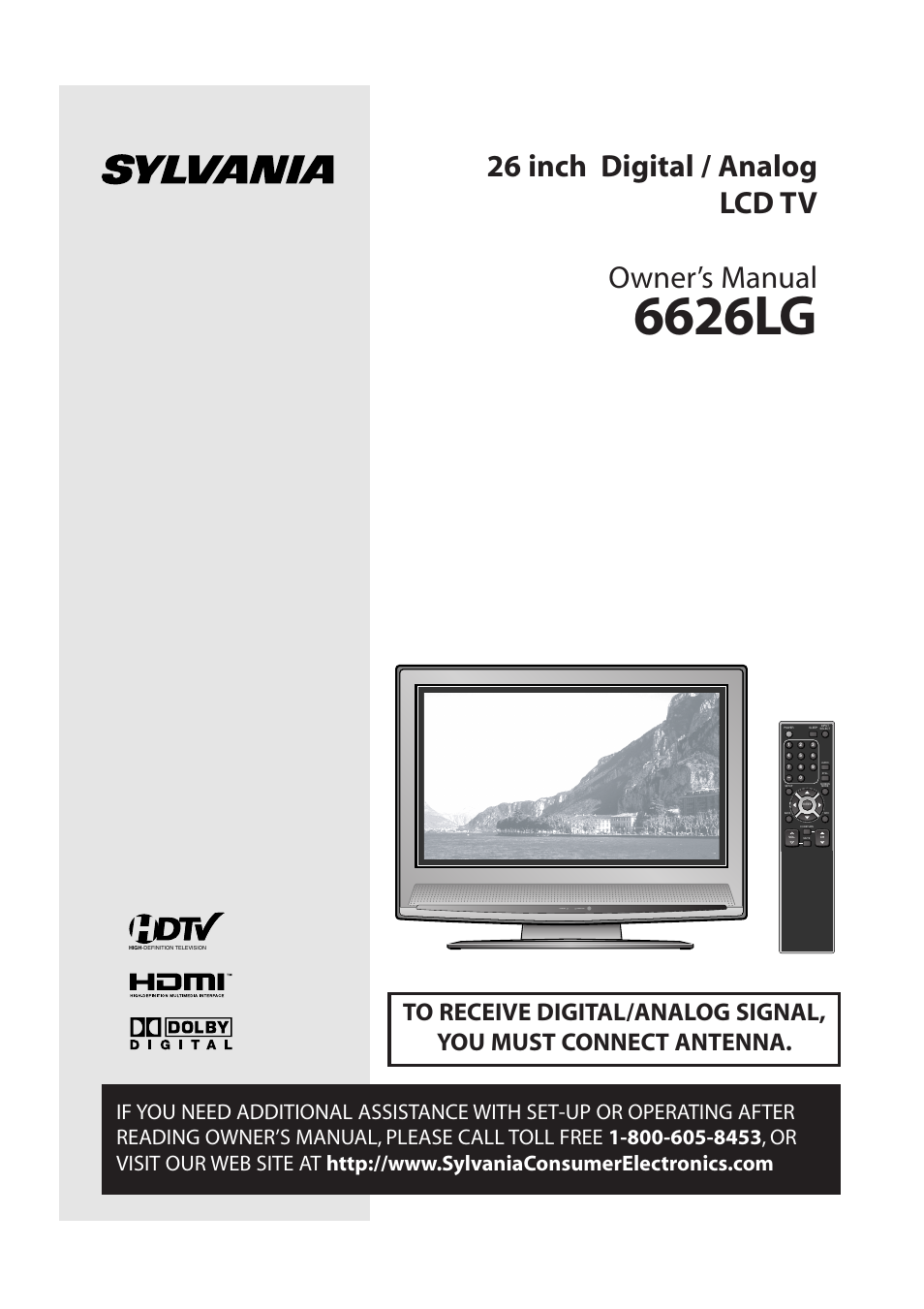 Sylvania 6626LG User Manual | 72 pages