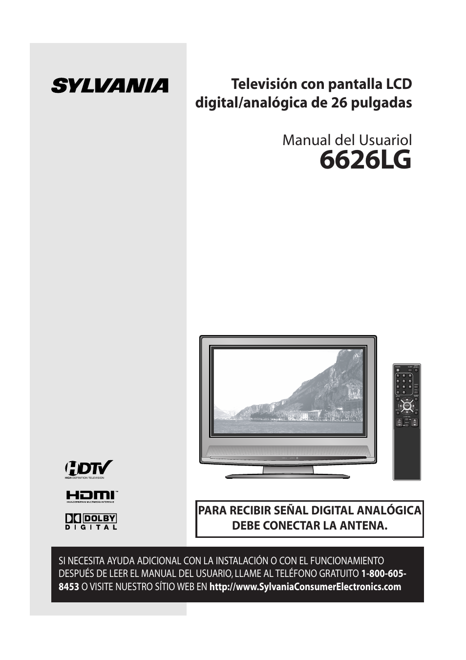 6626lg_l4302uc_es.pdf, 6626lg, Standby power on | Sylvania 6626LG User Manual | Page 37 / 72
