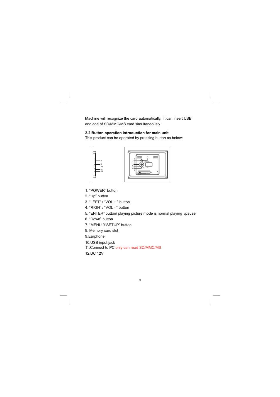 Sylvania SDPF1033 User Manual | Page 5 / 22