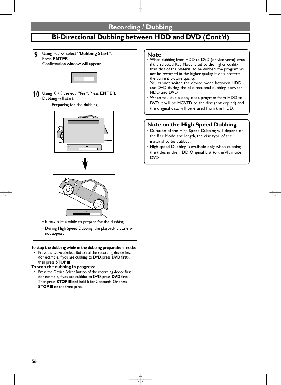 Sylvania HDRV200F User Manual | Page 64 / 156