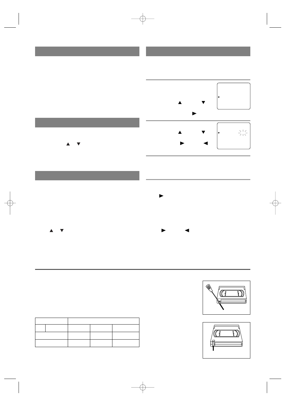 Recording, Two different tape speeds, Erase prevention | Sylvania SRC2109D User Manual | Page 18 / 32