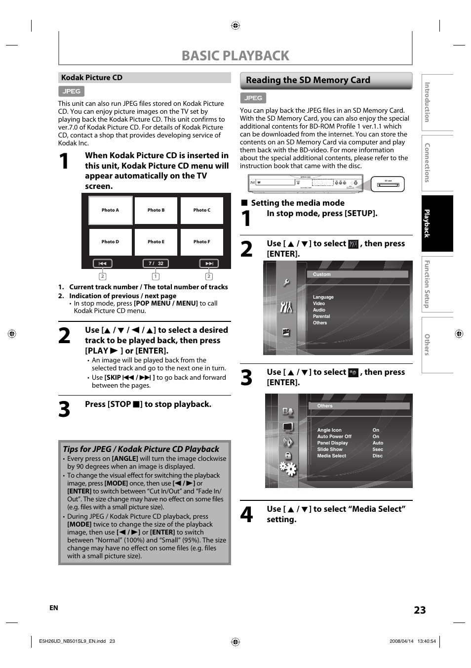 Basic playback | Sylvania NB501SL9 User Manual | Page 25 / 148