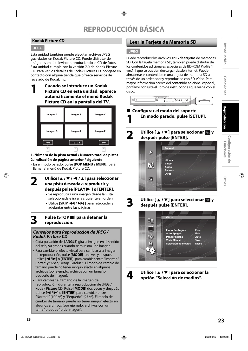 Reproducción básica | Sylvania NB501SL9 User Manual | Page 74 / 148