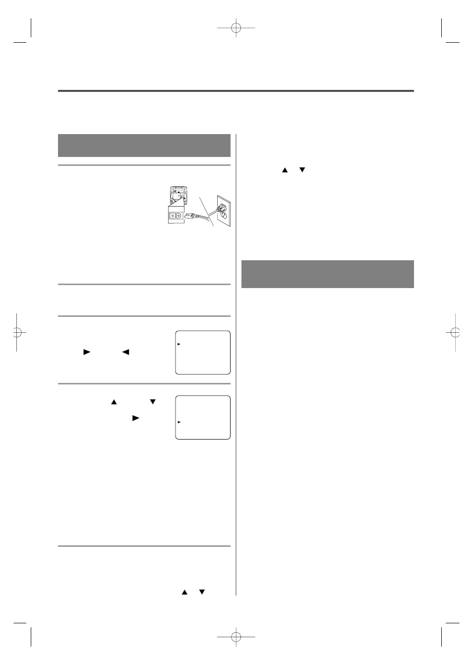 Set up for use, Channel set up for the first time, Clock set up (auto / manual) | Sylvania 6309CB User Manual | Page 11 / 33