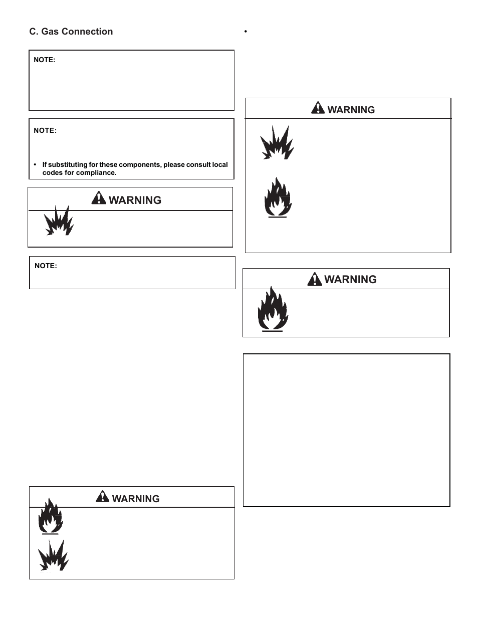 Warning | OmniTek TOPAZ 839-1340 User Manual | Page 26 / 56