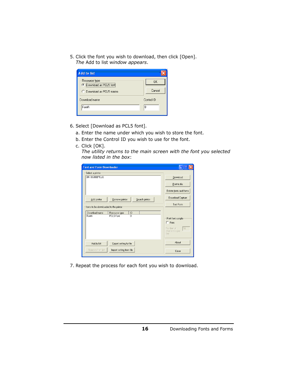 Oki B 6200n User Manual | Page 16 / 32