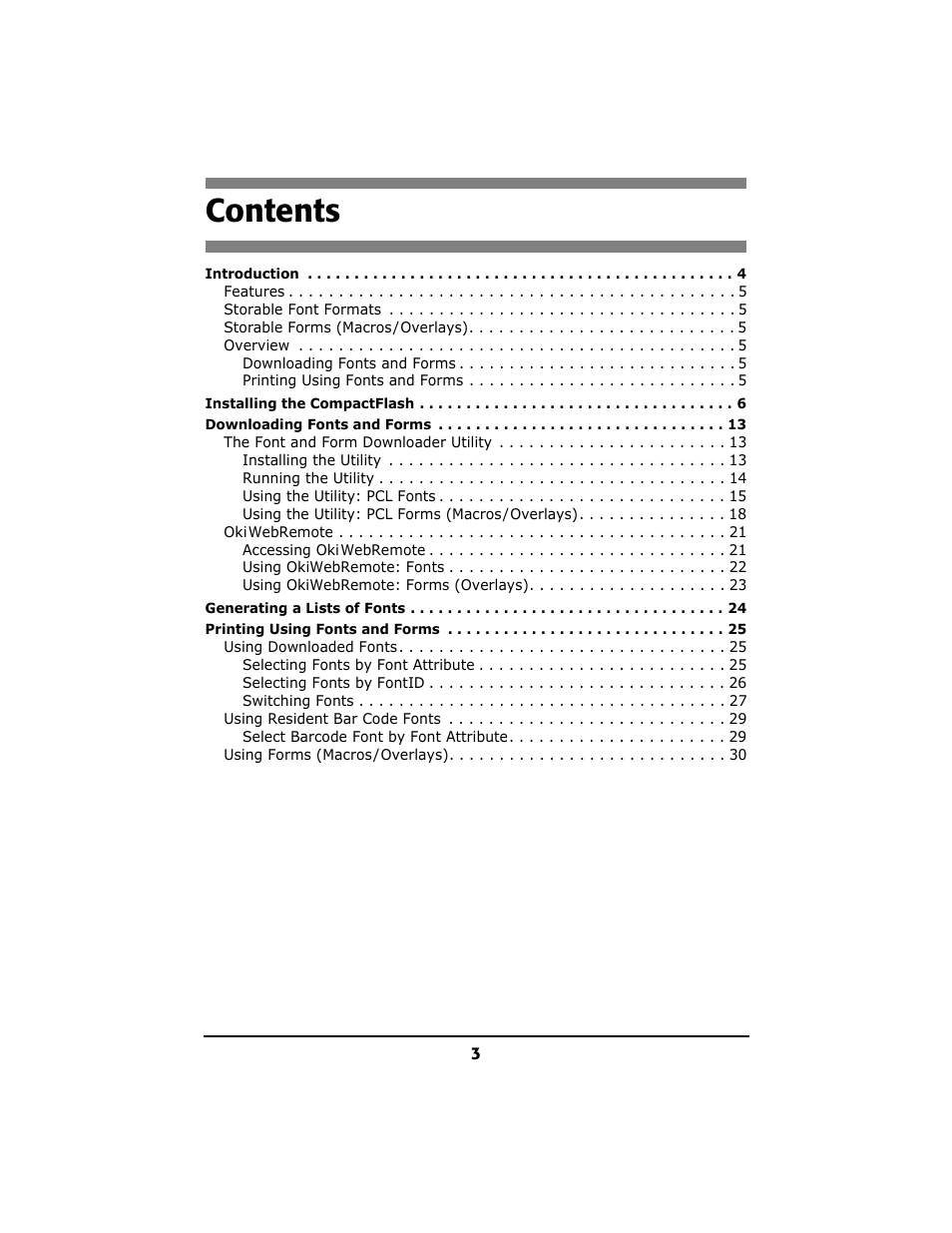 Oki B 6200n User Manual | Page 3 / 32