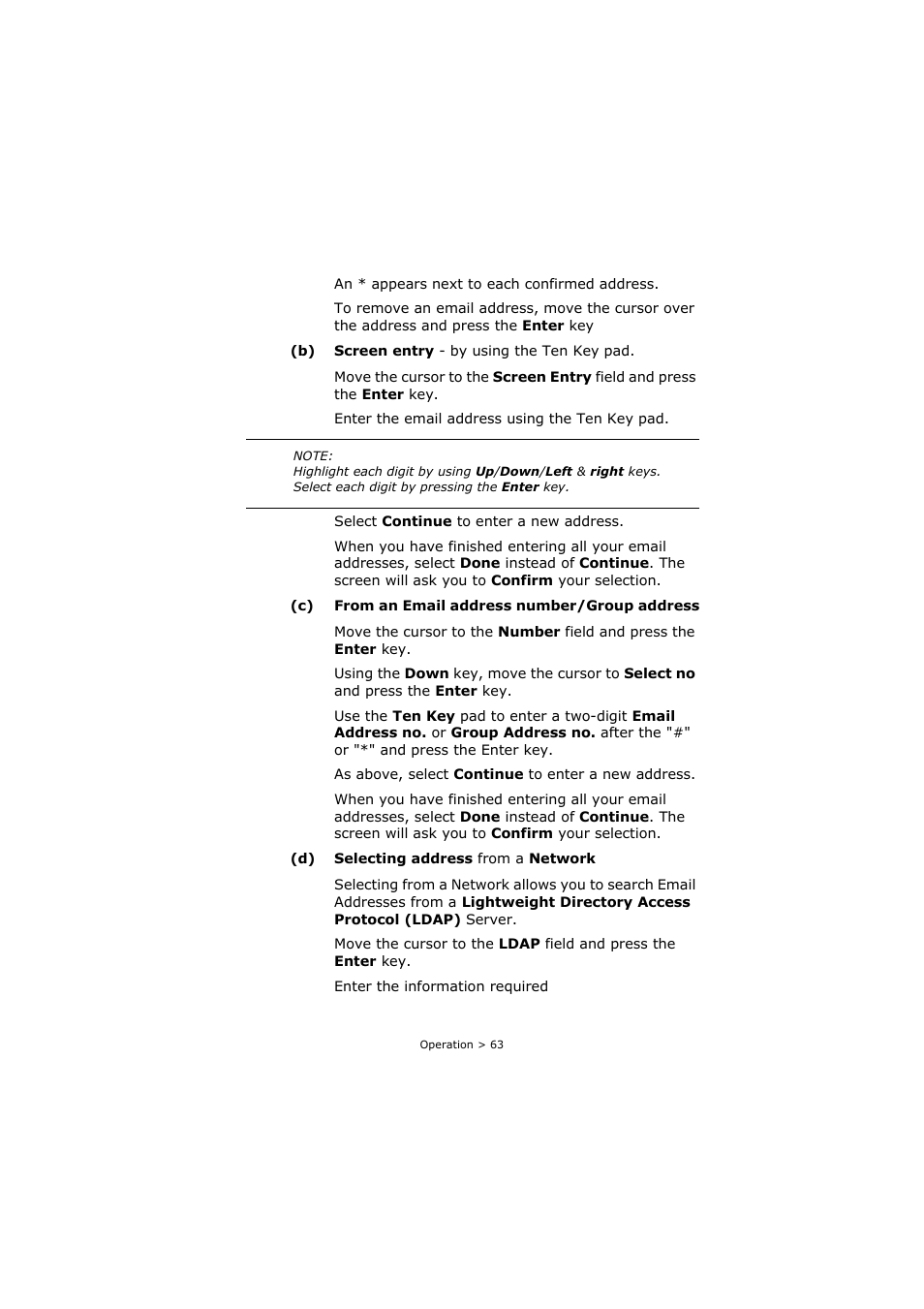 Oki C3520 User Manual | Page 63 / 138