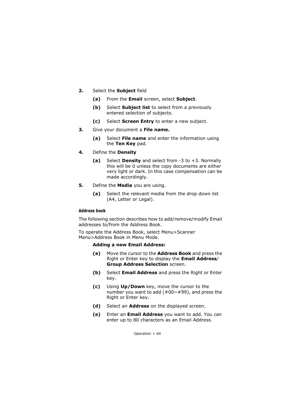 Oki C3520 User Manual | Page 64 / 138