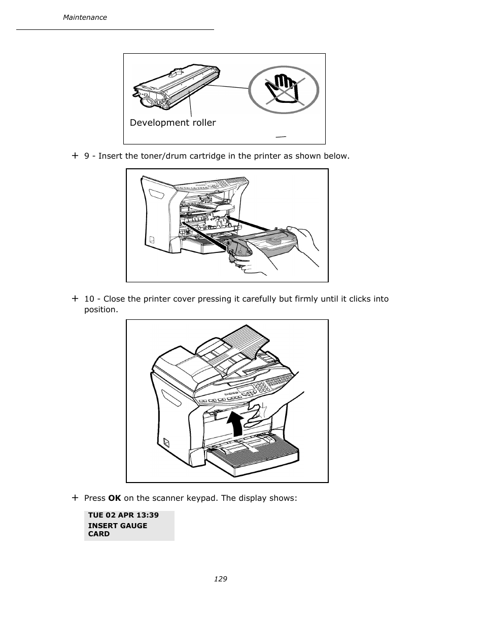 Oki B4545 MFP User Manual | Page 128 / 154