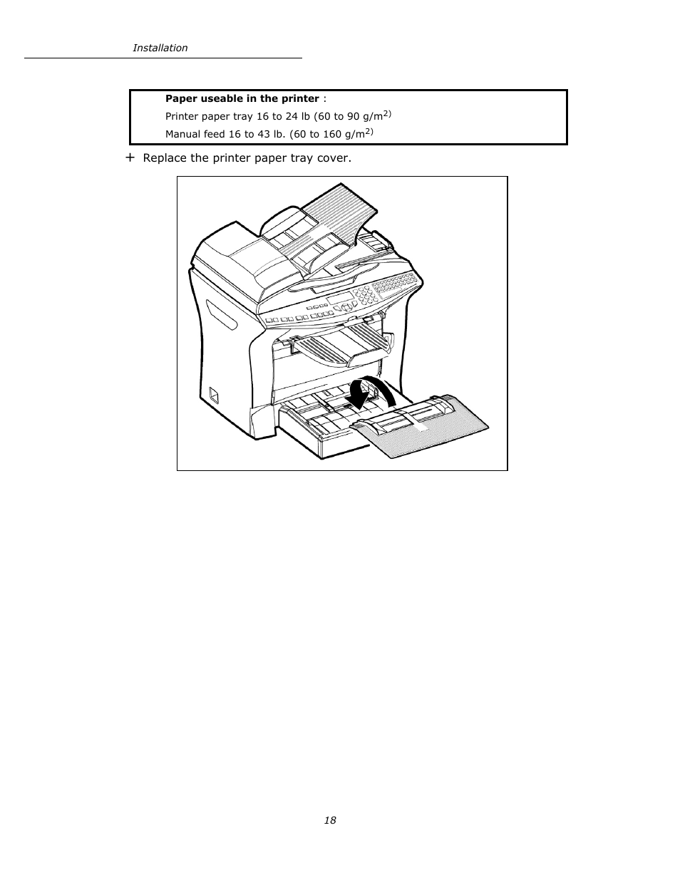 Oki B4545 MFP User Manual | Page 18 / 154