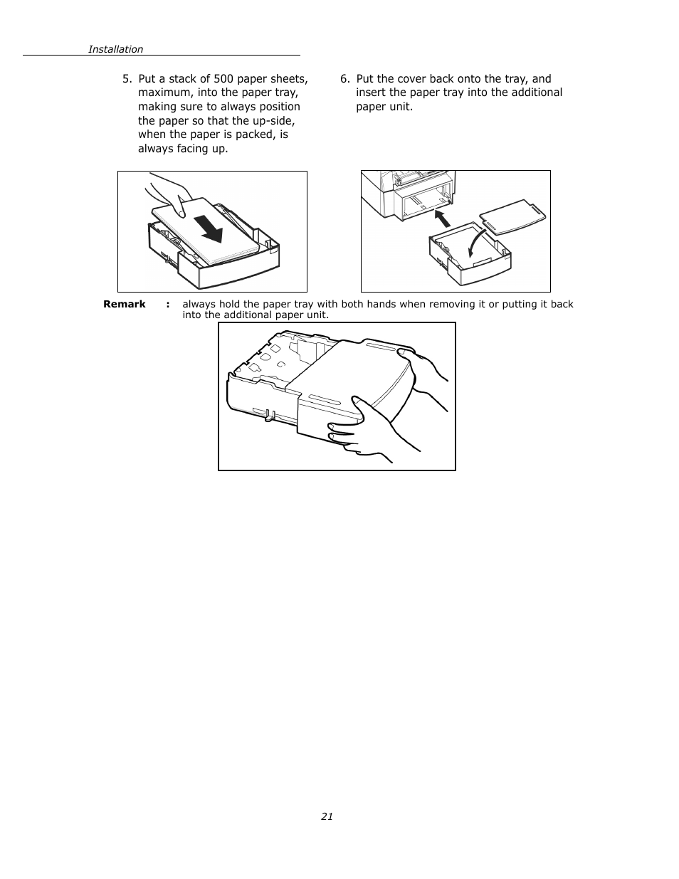 Oki B4545 MFP User Manual | Page 21 / 154