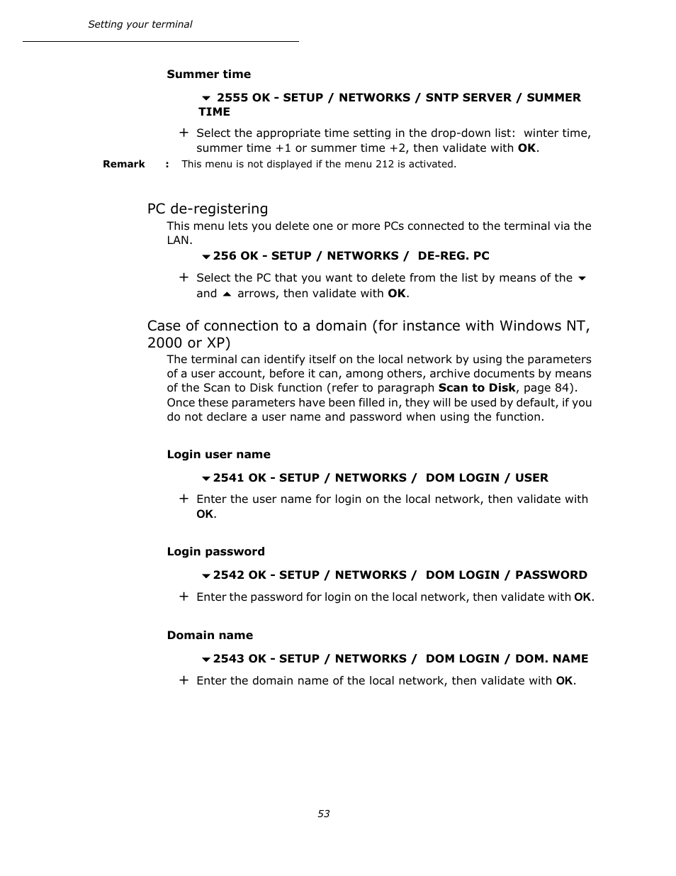 Pc de-registering, P. 53 | Oki B4545 MFP User Manual | Page 53 / 154