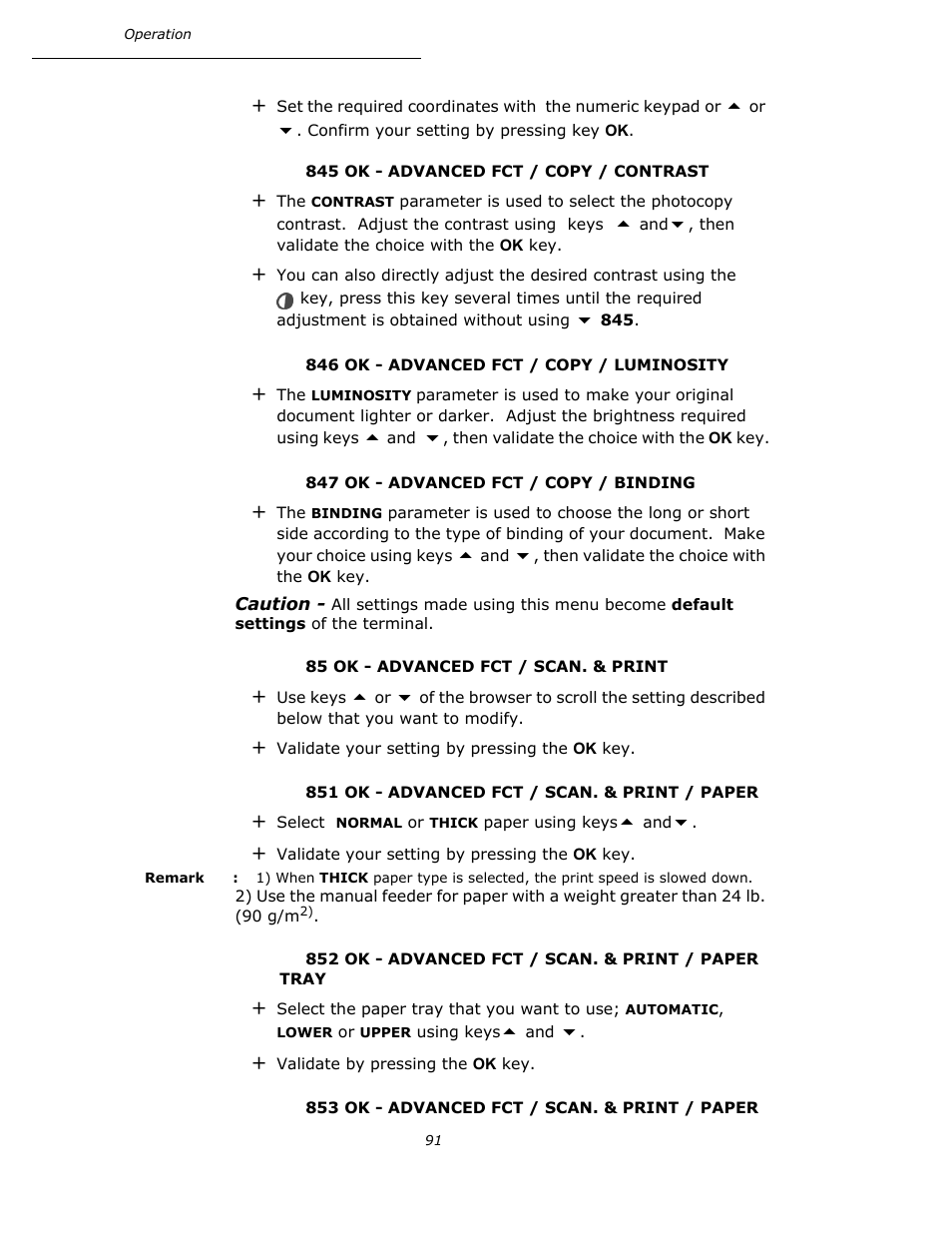 P. 91 | Oki B4545 MFP User Manual | Page 91 / 154