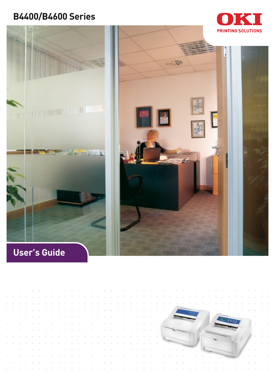 Oki B4400 Series User Manual | 104 pages