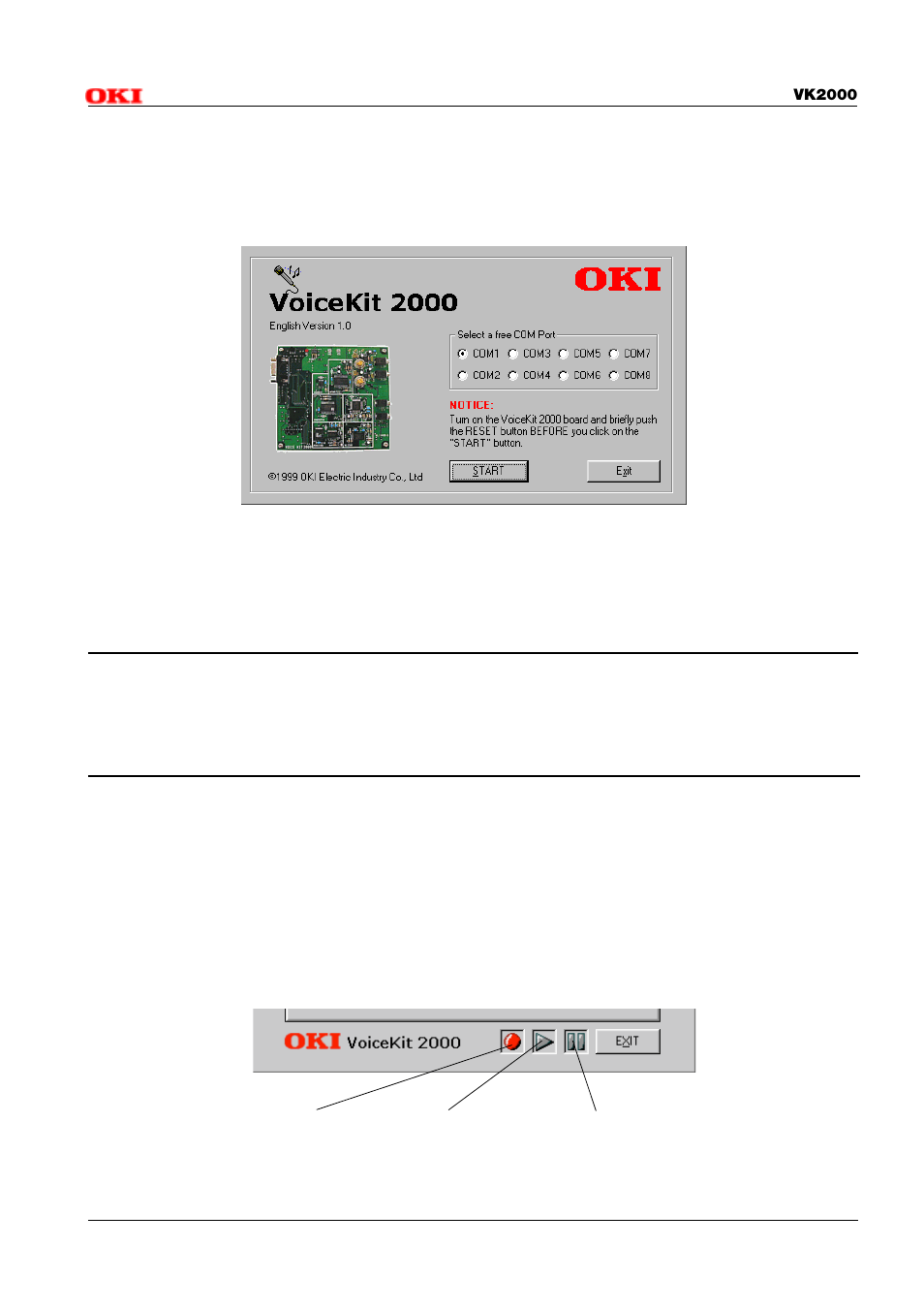 Oki VK2000 User Manual | Page 3 / 11