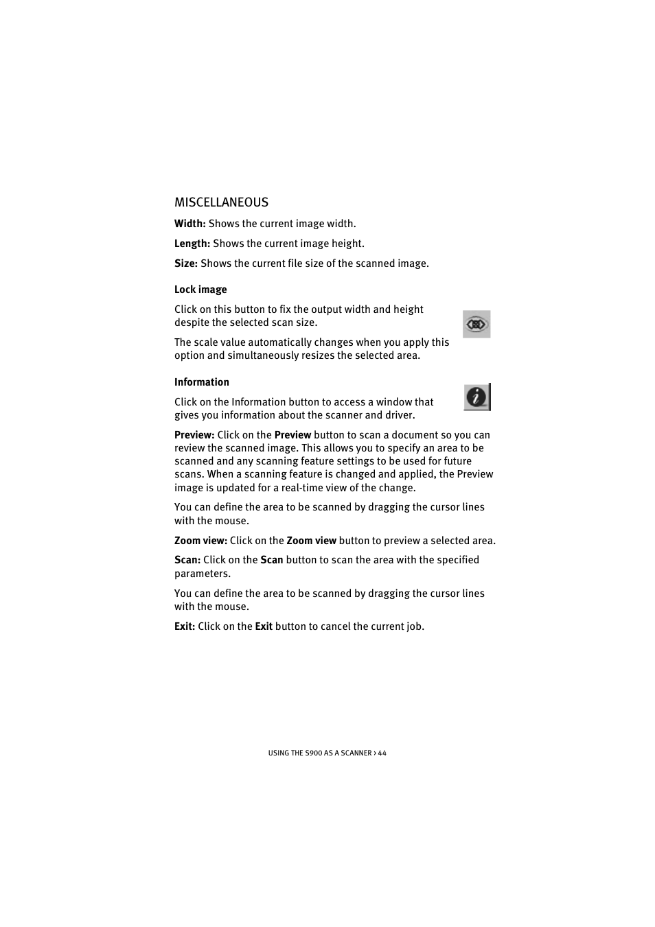 Miscellaneous | Oki S900 User Manual | Page 44 / 85