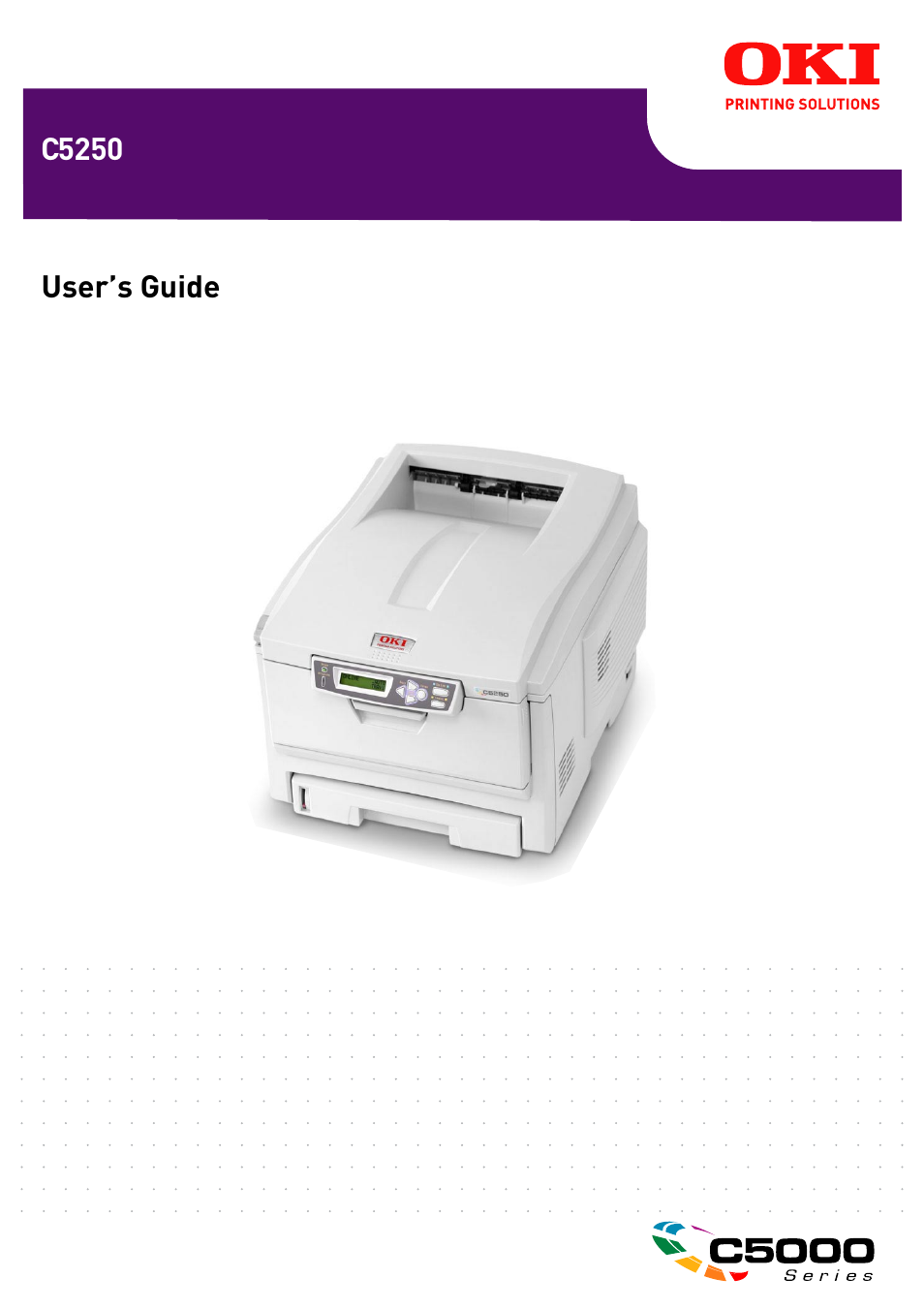 Oki C5250 User Manual | 83 pages