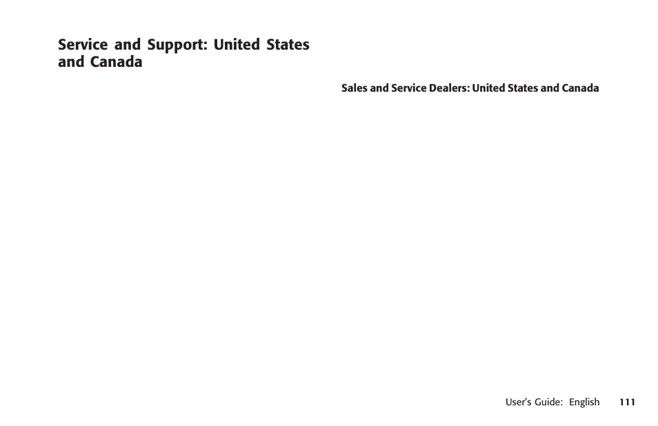 Service and support: united states and canada, Canada | Oki MICROLINE 320 TURBO User Manual | Page 111 / 138