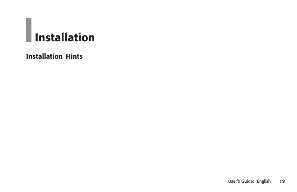 Installation, Installation hints, Grounded outlets | Power rating, Installation 9 | Oki MICROLINE 320 TURBO User Manual | Page 19 / 138