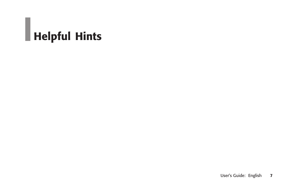 Helpful hints | Oki MICROLINE 320 TURBO User Manual | Page 7 / 138