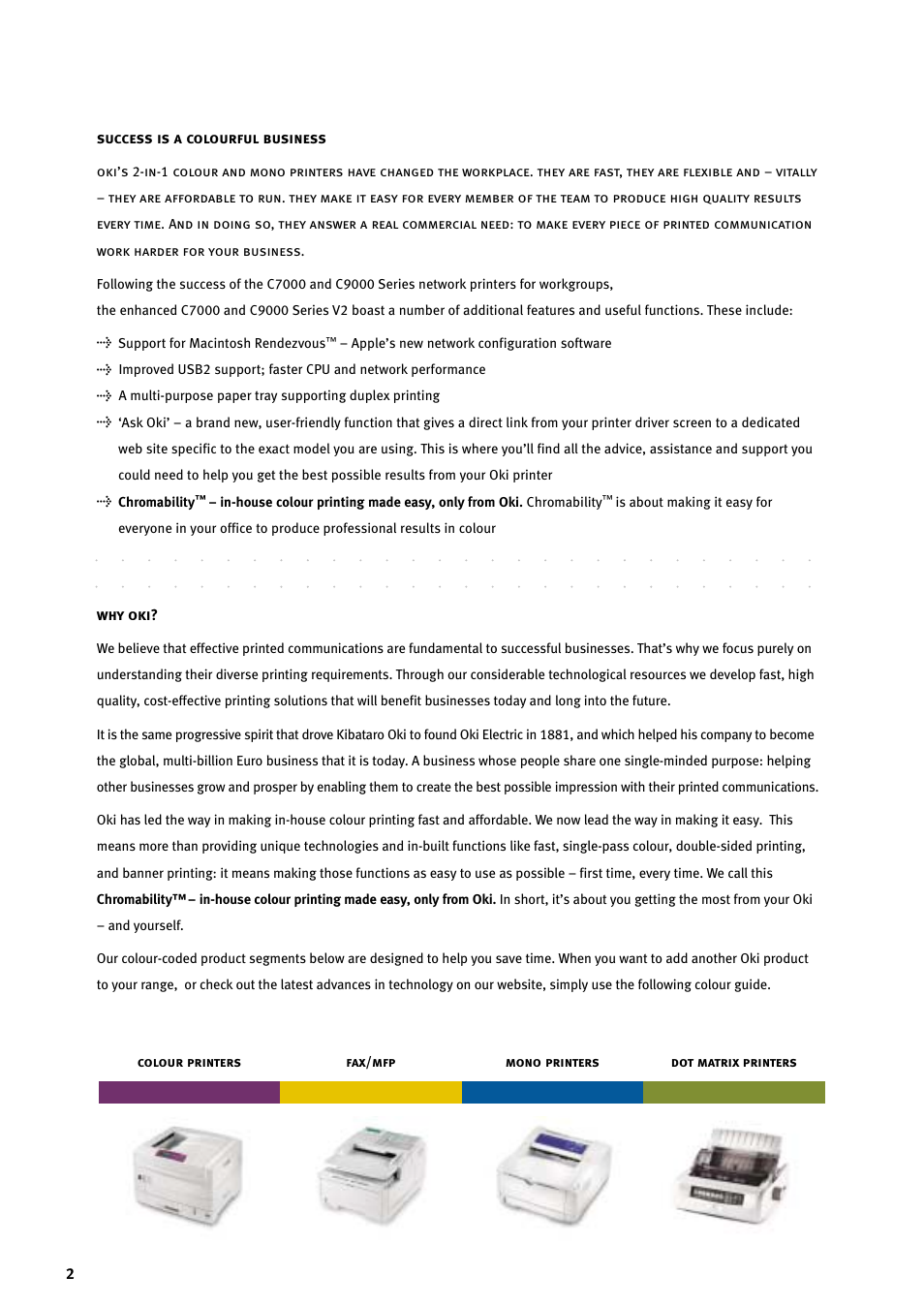 Oki C 7300 User Manual | Page 2 / 12