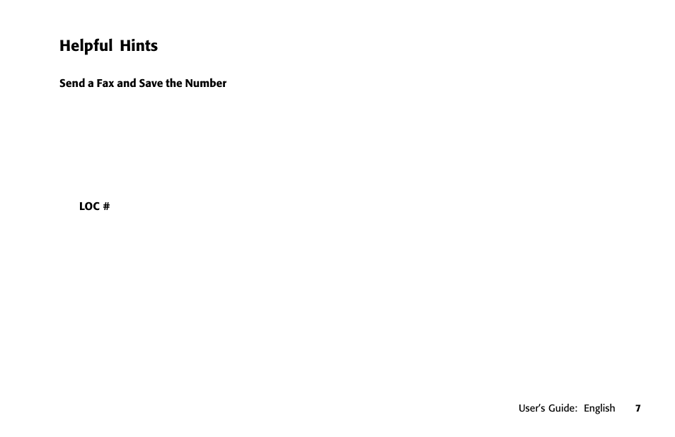 Helpful hints | Oki FAX 5950 User Manual | Page 21 / 248