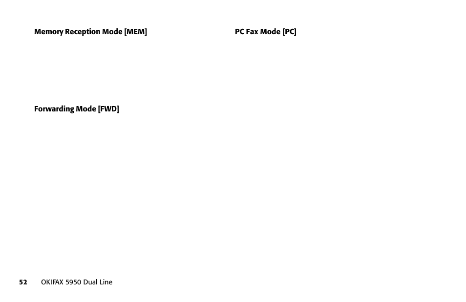 Oki FAX 5950 User Manual | Page 66 / 248
