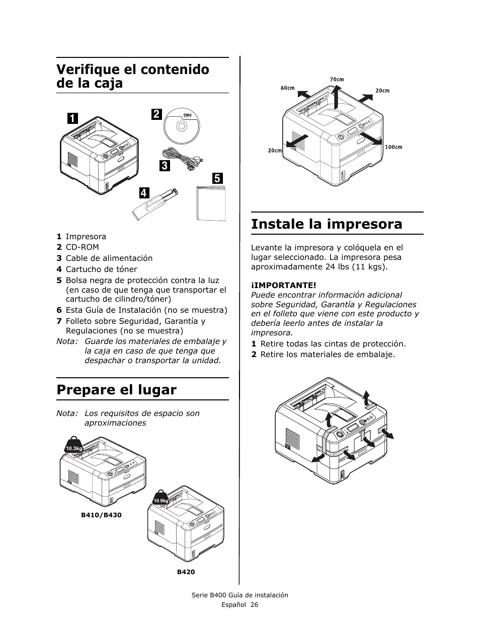 Oki B430DN User Manual | Page 26 / 48