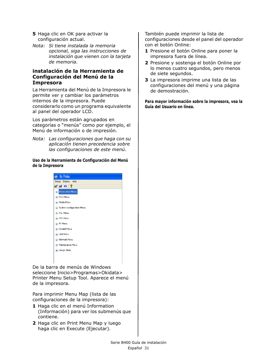Oki B430DN User Manual | Page 31 / 48