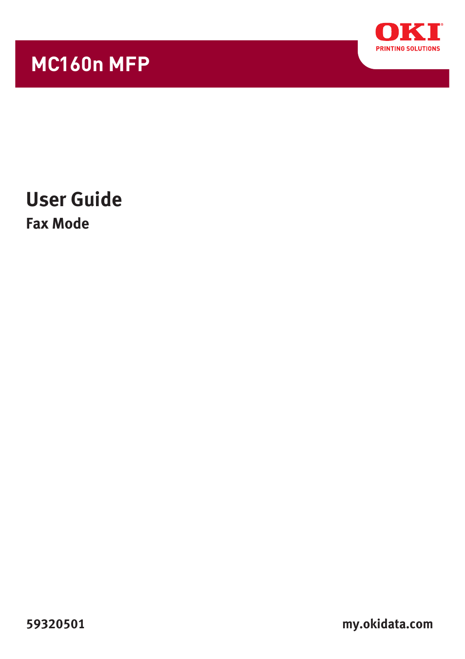 Oki MC160n User Manual | 101 pages