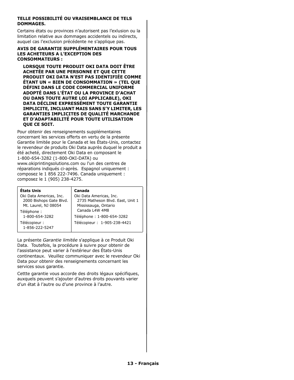 Oki PRINTING SOLUTION B2400N User Manual | Page 13 / 36