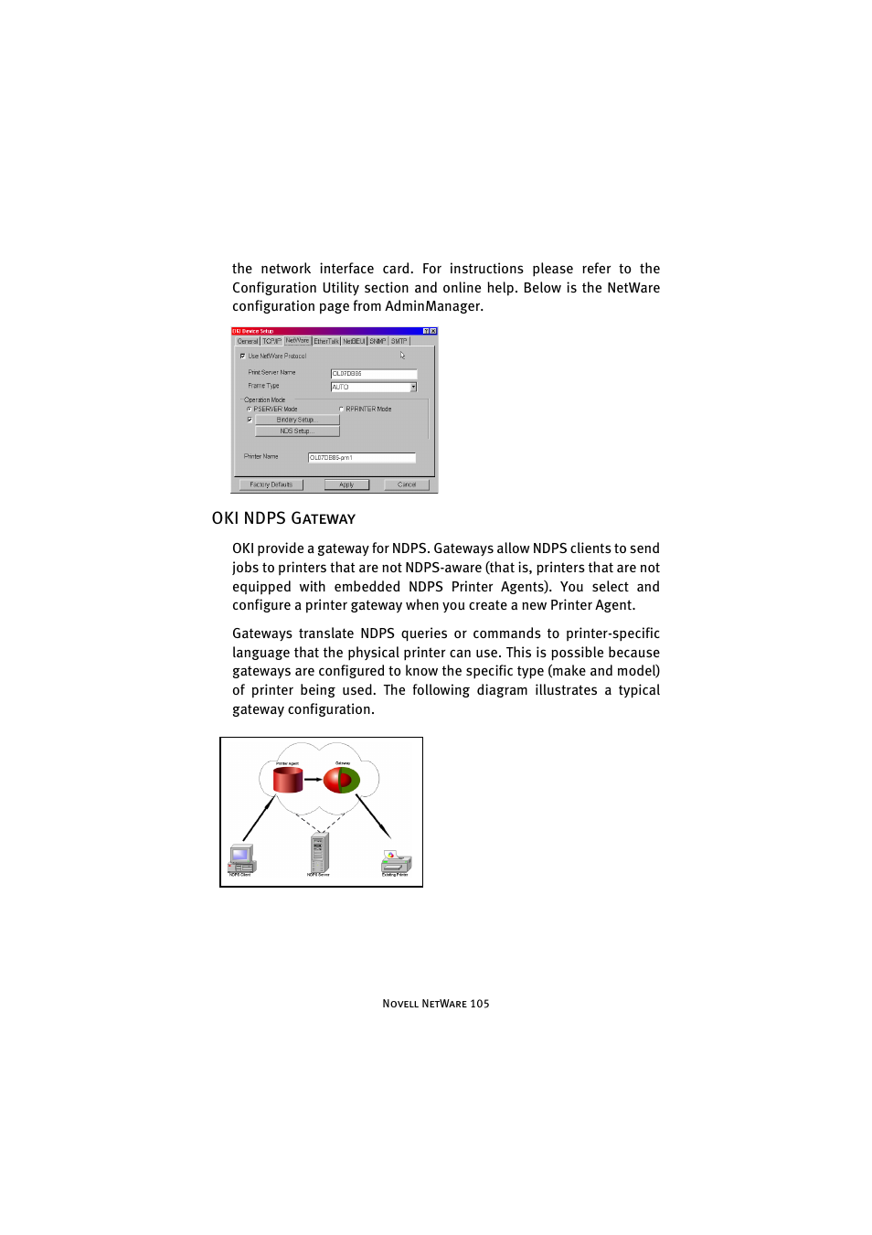 Oki ndps gateway | Oki 7300e User Manual | Page 106 / 141