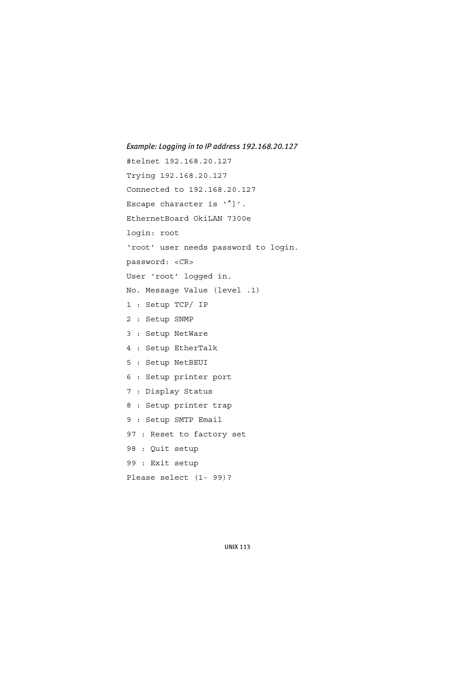 Oki 7300e User Manual | Page 114 / 141