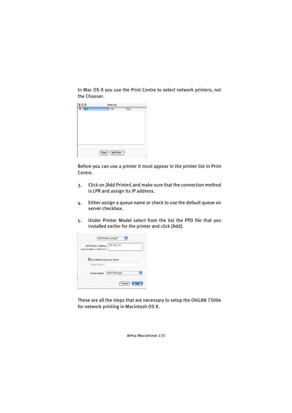 Oki 7300e User Manual | Page 134 / 141